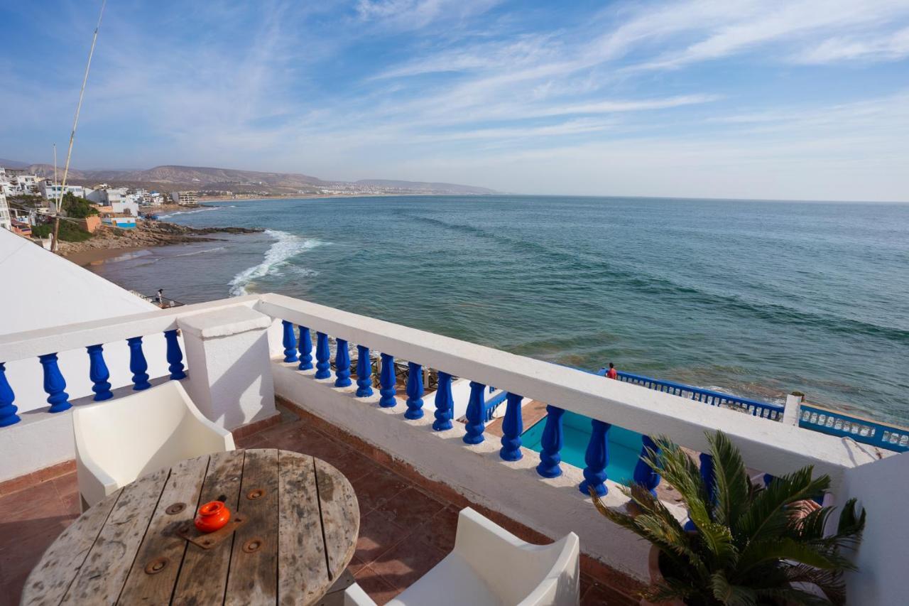 Hotel Oceana Surf Camp Taghazout Exterior foto